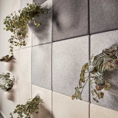 Panneau acoustique mural pour plante artificielle PlantPanel