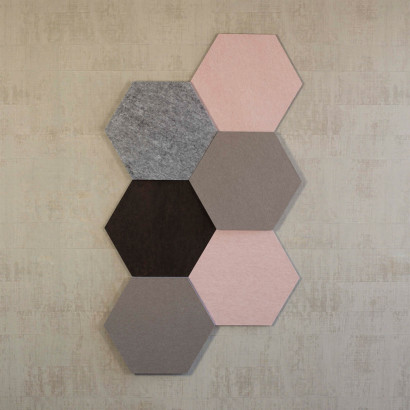 Panneau acoustique mural Honey EcoSUND