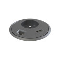 Prise pour bureau Powerdot 12 - 1 prise électrique, 1 port ethernet, 1 port USB-A