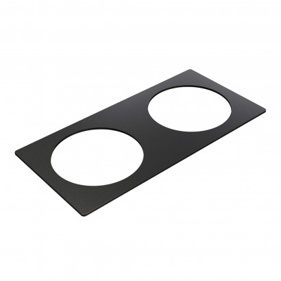 Powerdot Twin - Plaque décorative en métal