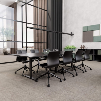 Table de réunion & chaises de bureaux Tekla