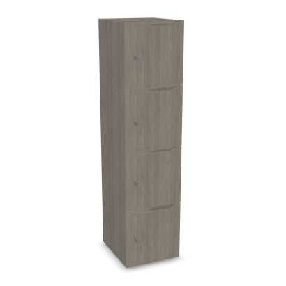 Meuble casiers Choice - 4 portes avec fente courrier
