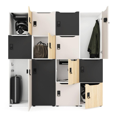 Meuble casiers Choice - 2 portes avec fente courrier