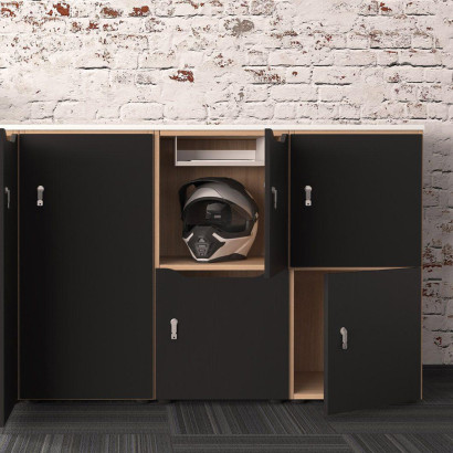 Meuble casiers Choice - 2 portes