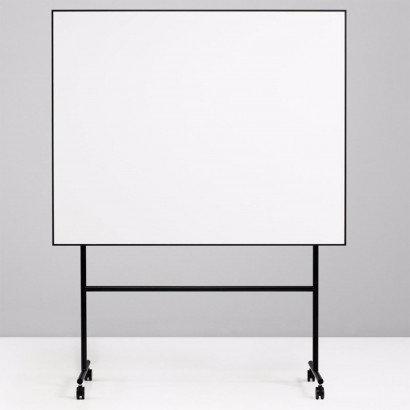 Mobiel whiteboard ONE - op wieltjes