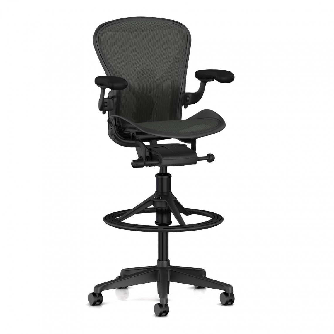 Herman Miller Aeron Stool Hoge bureaustoel