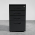 Ladeblok Modea - 3 lades + 1 maplade, 60 cm diep