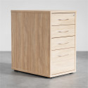 Ladeblok Modea - 3 lades + 1 maplade, 60 cm diep