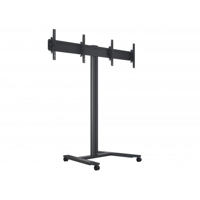 M Public Display Stand 180 HD Dual Zwart