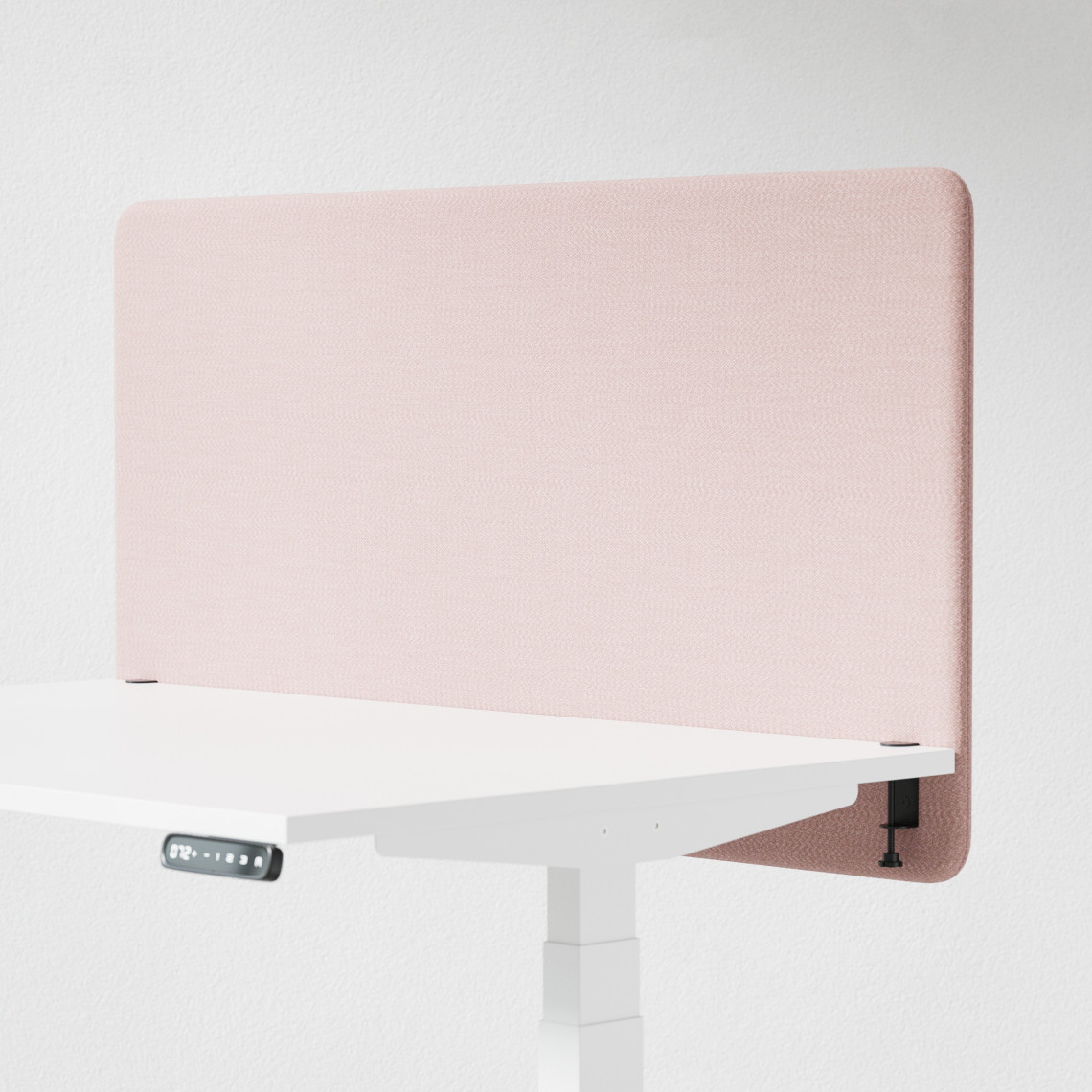 Bureauscherm Modea - Inclusief tafelbeugel