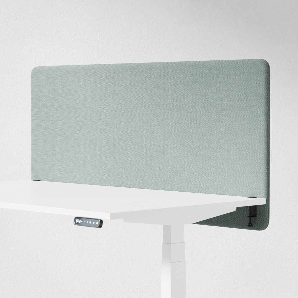 Bureauscherm Modea - Inclusief tafelbeugel