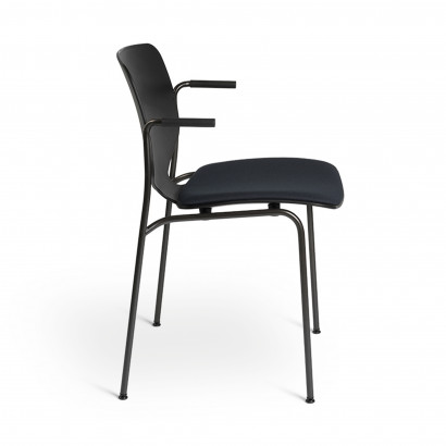 Nova Sea Chair - Gerecycleerde kunststof, met gestoffeerde zitting