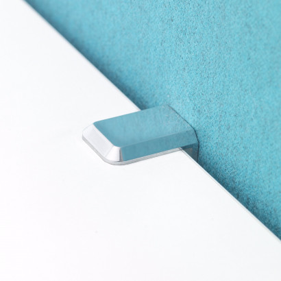 Tafelbeslag voor Domo-bureauscherm