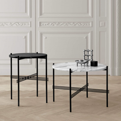 Salontafel TS Coffee table - Ø55 cm, messingvoet