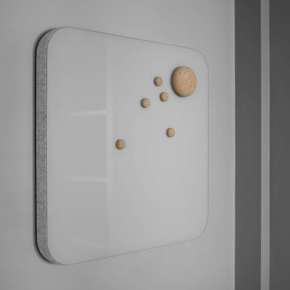 Glazen schrijfbord Bloc
