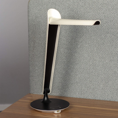 Bureaulamp Led Tulip - opvouwbaar, met USB-oplaadfunctie