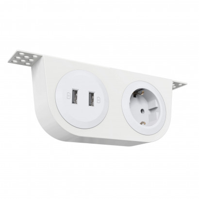 Powerdot console - incl 1 stroom, 2 USB-A laders 5V 2.4A
