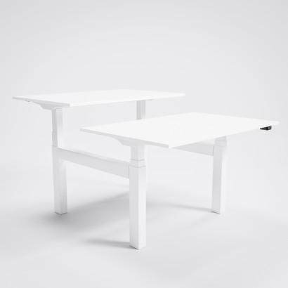 In hoogte verstelbaar dubbel bureau Brizley AdjusTable Bench PRO6